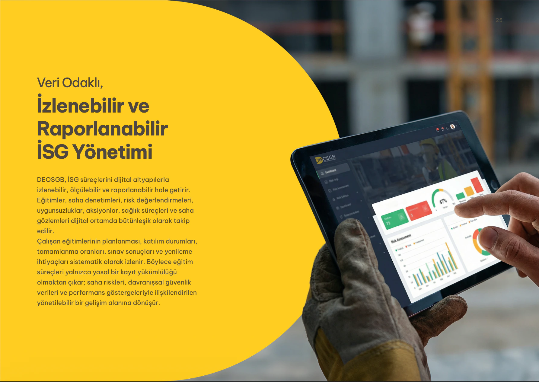 İzlenebilir ve Raporlanabilir İSG Yönetimi